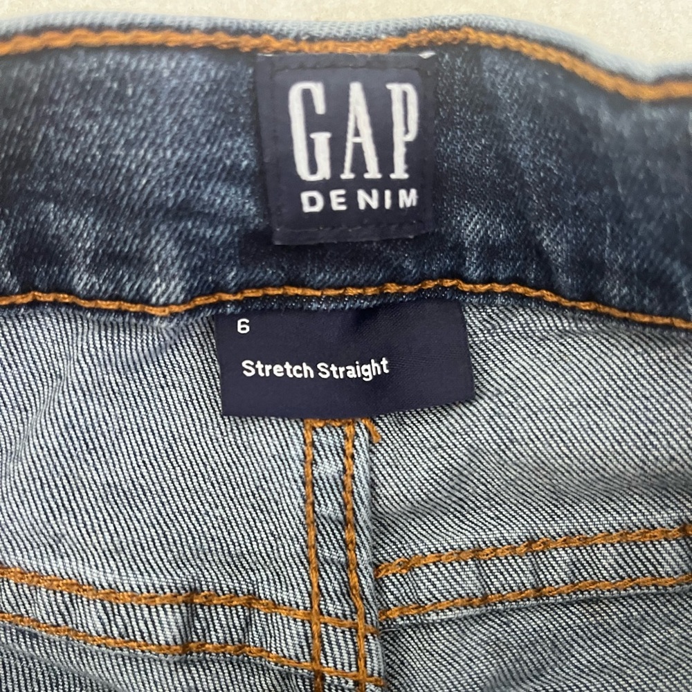 GAP Stretch Straight Denim Jeans - Indigo